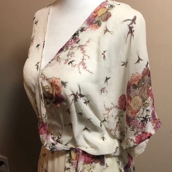 Zara Beautiful long floral dress - Picture 10 of 13